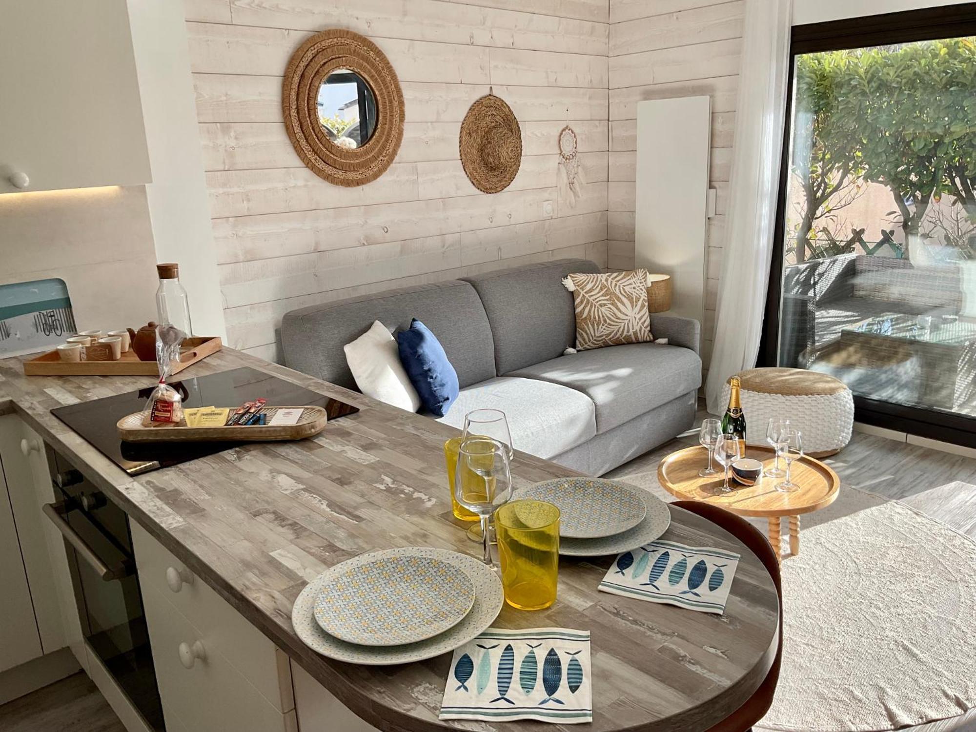 Le Nid Douillet, Studio Avec Terrasse Et Parking A 400M Des Plages Лармор-Плаж Екстериор снимка