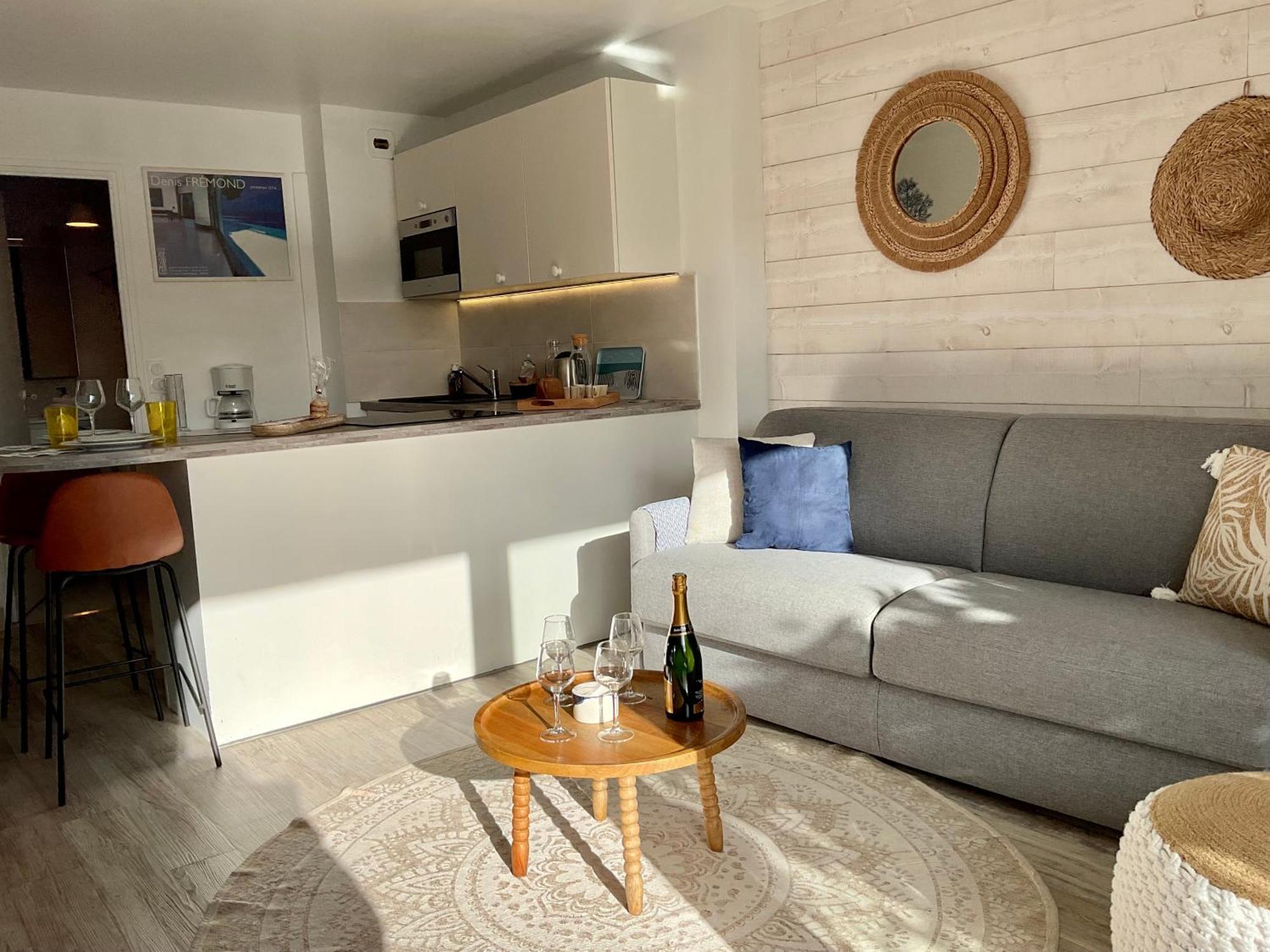 Le Nid Douillet, Studio Avec Terrasse Et Parking A 400M Des Plages Лармор-Плаж Екстериор снимка